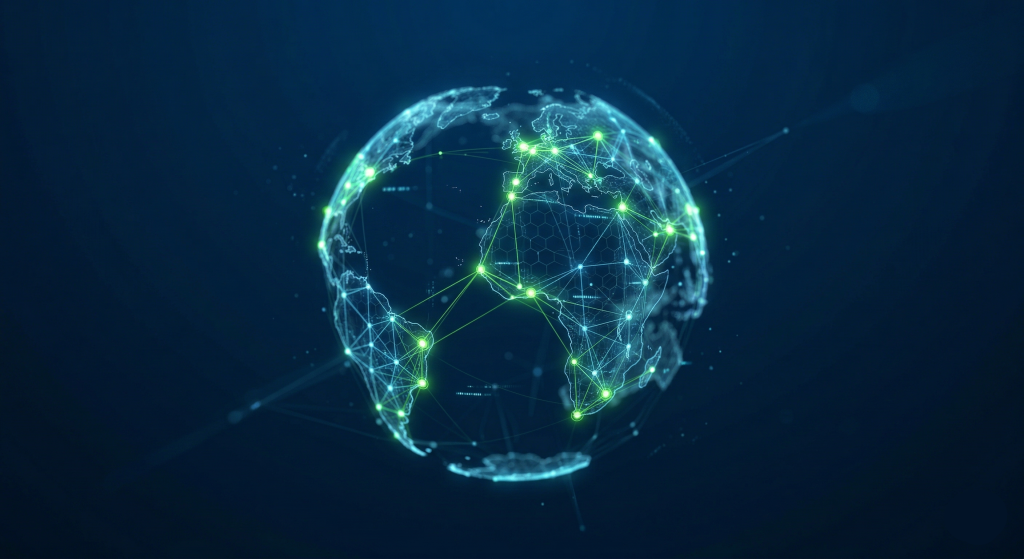 FUTURIO - global team scaling technology globe